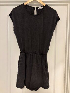 Charcoal Black Z Supply Romper